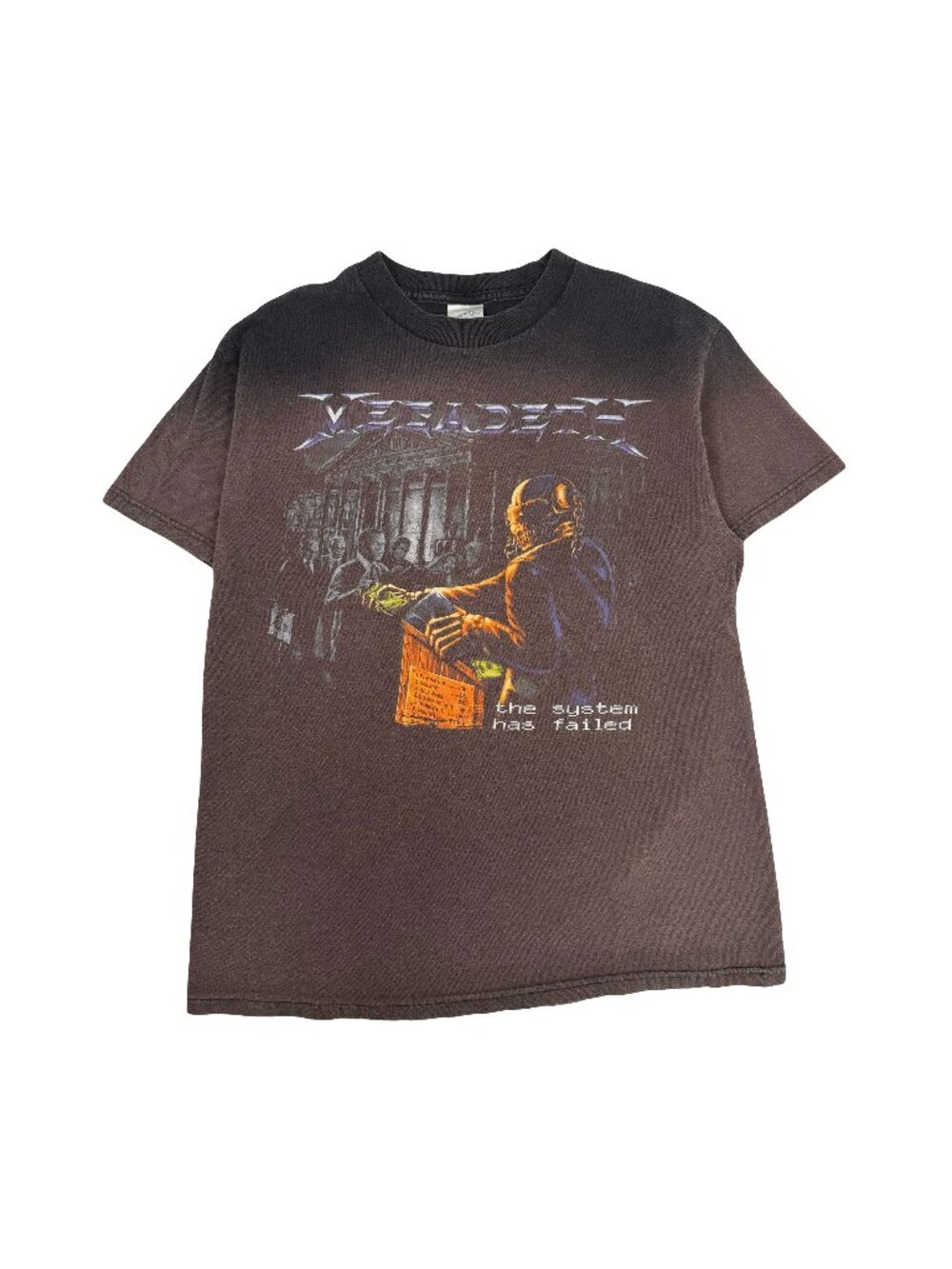 Vintage Megadeth The System Has Failed Tee M